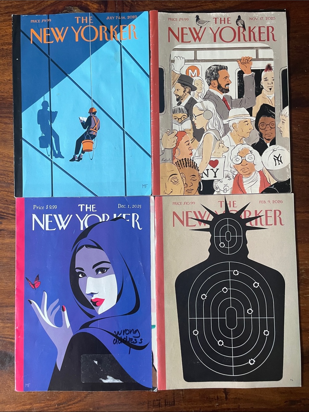 12 The New Yorker Magazines Mixed Bundle Lot of 12 mags 2025 - 2026 as pictured - Picture 3 of 8